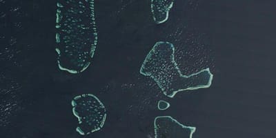 地図モルディブの衛星